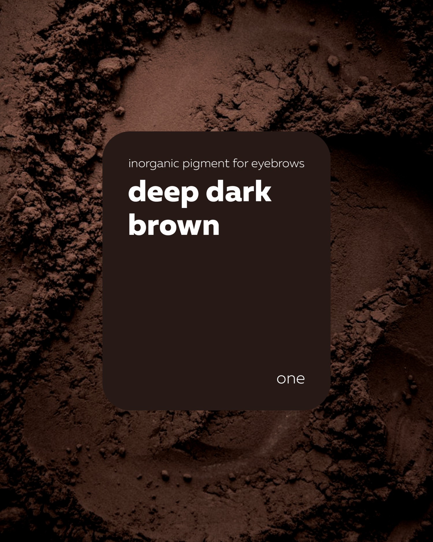 BROVI წარბის პიგმენტი deep dark brown